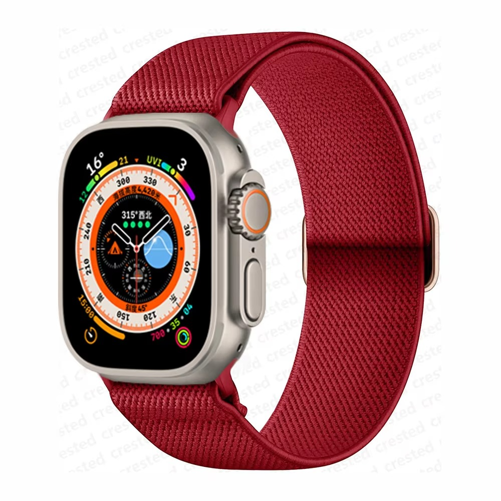 FlexWeave Elastic Nylon Scrunchie Apple Watch Band