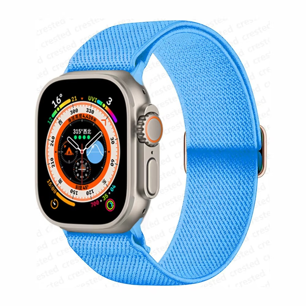 FlexWeave Elastic Nylon Scrunchie Apple Watch Band