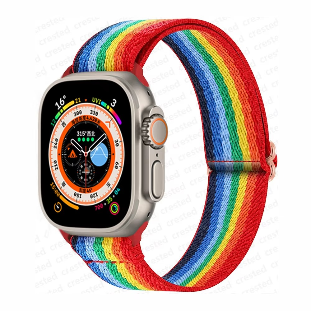 FlexWeave Elastic Nylon Scrunchie Apple Watch Band