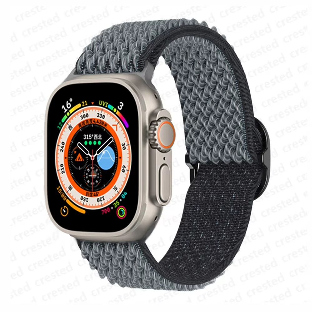 FlexWeave Elastic Nylon Scrunchie Apple Watch Band