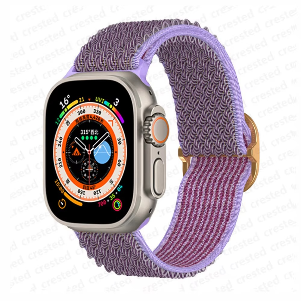 FlexWeave Elastic Nylon Scrunchie Apple Watch Band