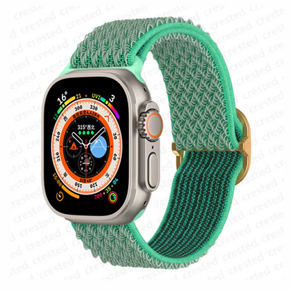 FlexWeave Elastic Nylon Scrunchie Apple Watch Band