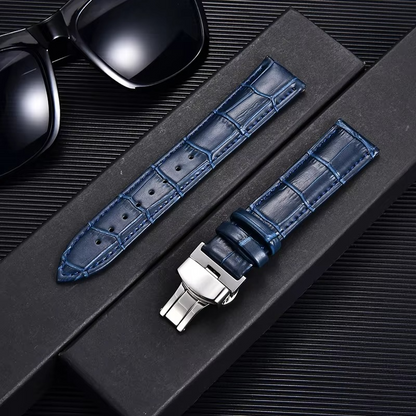 ArmorLux Bamboo Genuine Leather Samsung Galaxy Watch Band