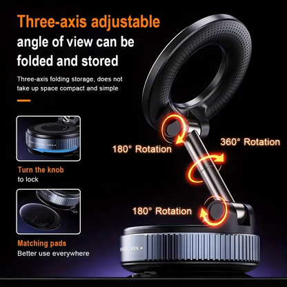 ArmourSnap 360° Magnetic Vacuum Car Phone Mount Holder