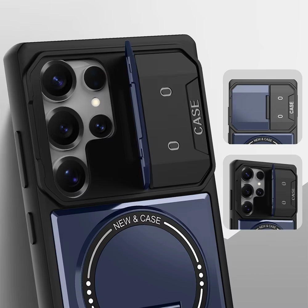 ArmourGuard Samsung Galaxy With Camera Shield & Kickstand