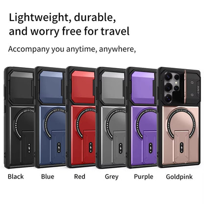 ArmourGuard Samsung Galaxy With Camera Shield & Kickstand