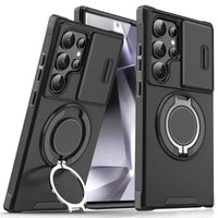 ArmorSlide Magnetic Shockproof Ring for Samsung Galaxy Case with Camera Cover
